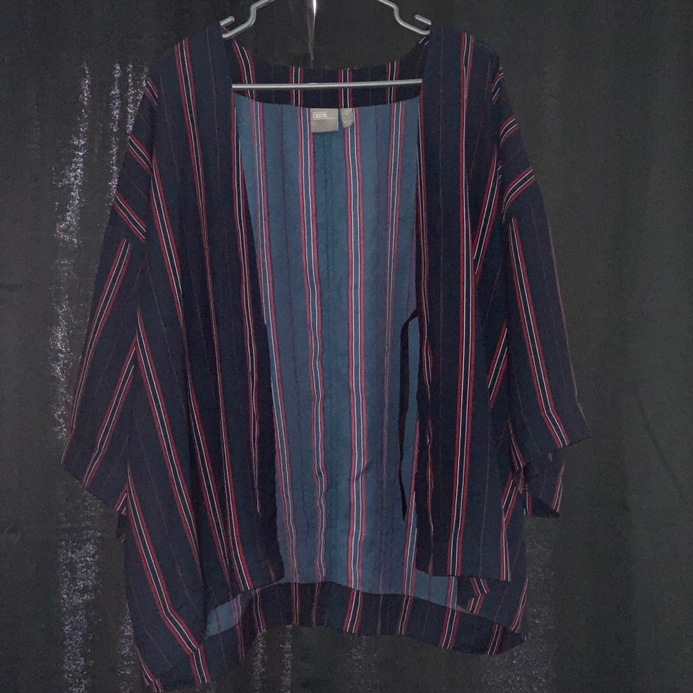 ASOS oversized striped kimono